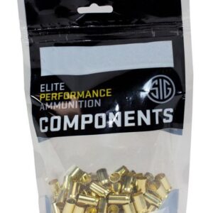 Sig Sauer Unprimed Handgun Brass Cartridge Cases .40 S&W 100/ct