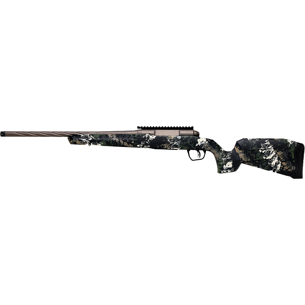 Savage Axis 2 Pro Forest SP Compact Rifle 7mm-08 Rem 20 in Blk/Grn/Tan Sponge RH - Image 3