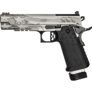 Kimber 2K11 Independence Pistol 45 ACP 5 in. Flag Silver Cerakote/ BLK 13 rd.