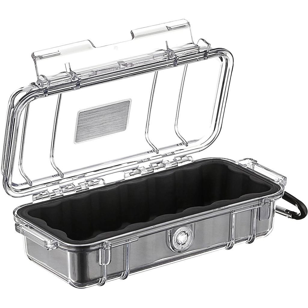 Pelican Waterproof 1030 Micro Case Black/Clear - Image 3