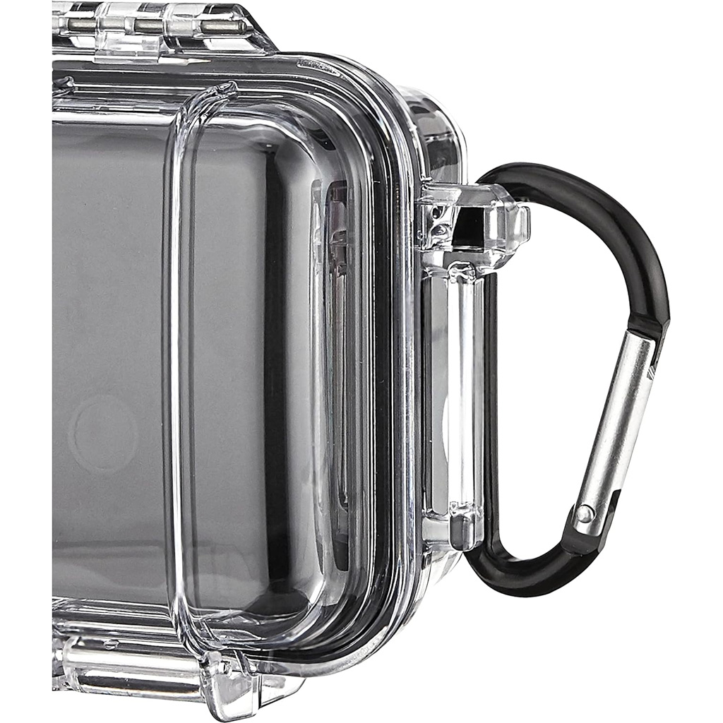 Pelican Waterproof 1030 Micro Case Black/Clear - Image 2