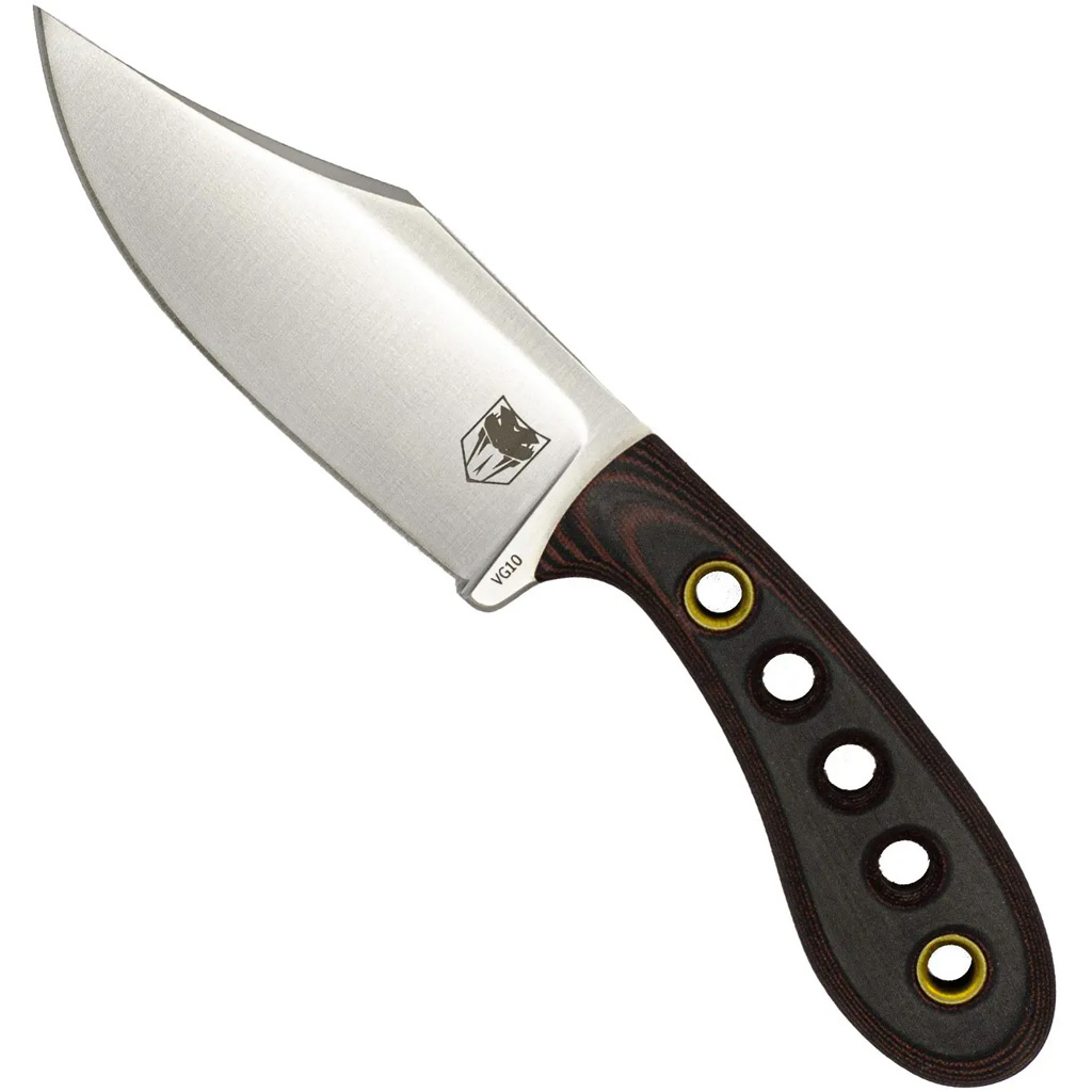 CobraTec Pocket Bowie Knife Fixed Blade Mikarta - Image 2