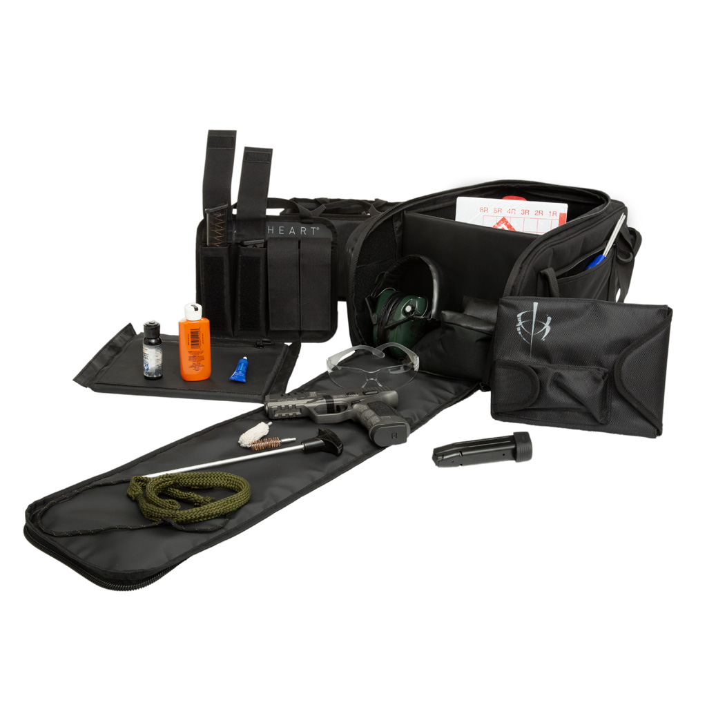 BlackHeart Impulse Range Bag with Ammo Carrier & Pistol Sleeve Black - Image 5