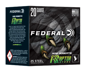 FED RAPTOR STEEL 20GA 3" 1OZ #3 25