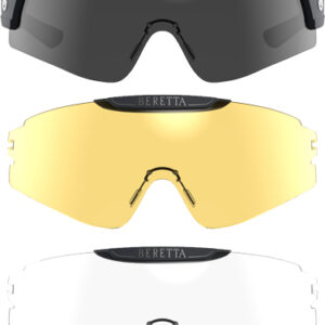 BERETTA INTERMASK EYEGLASSES - INTERCHANGE FUME/NEUTRAL/YLLW