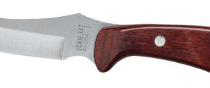 CASE KNIVES RIDGEBACK HUNTER - ROSEWOOD WITH LEATHER SHEATH
