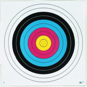 Maple Leaf Target Face FITA 10-Ring 60 cm. 25 pk.