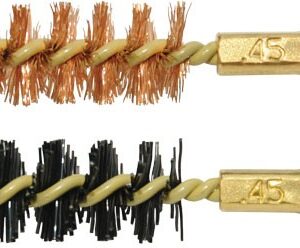 OTIS BORE BRUSH .45 CAL 2-PK - 1-NYLON 1-BRONZE 8-32 THREAD