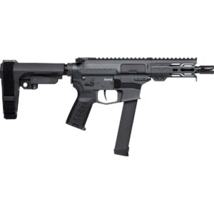 CMMG Banshee Fixed Ejector MkGs Pistol 9mm Luger 33rd Magazine 5'' Barrel Tungsten w/Brace
