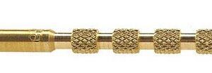 J. Dewey Brass Rifle Jag - Female Thread 8-36 .25/6.5mm