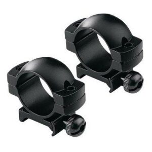 Redfield 2-Piece Aluminum Scope Rings 1" High Matte