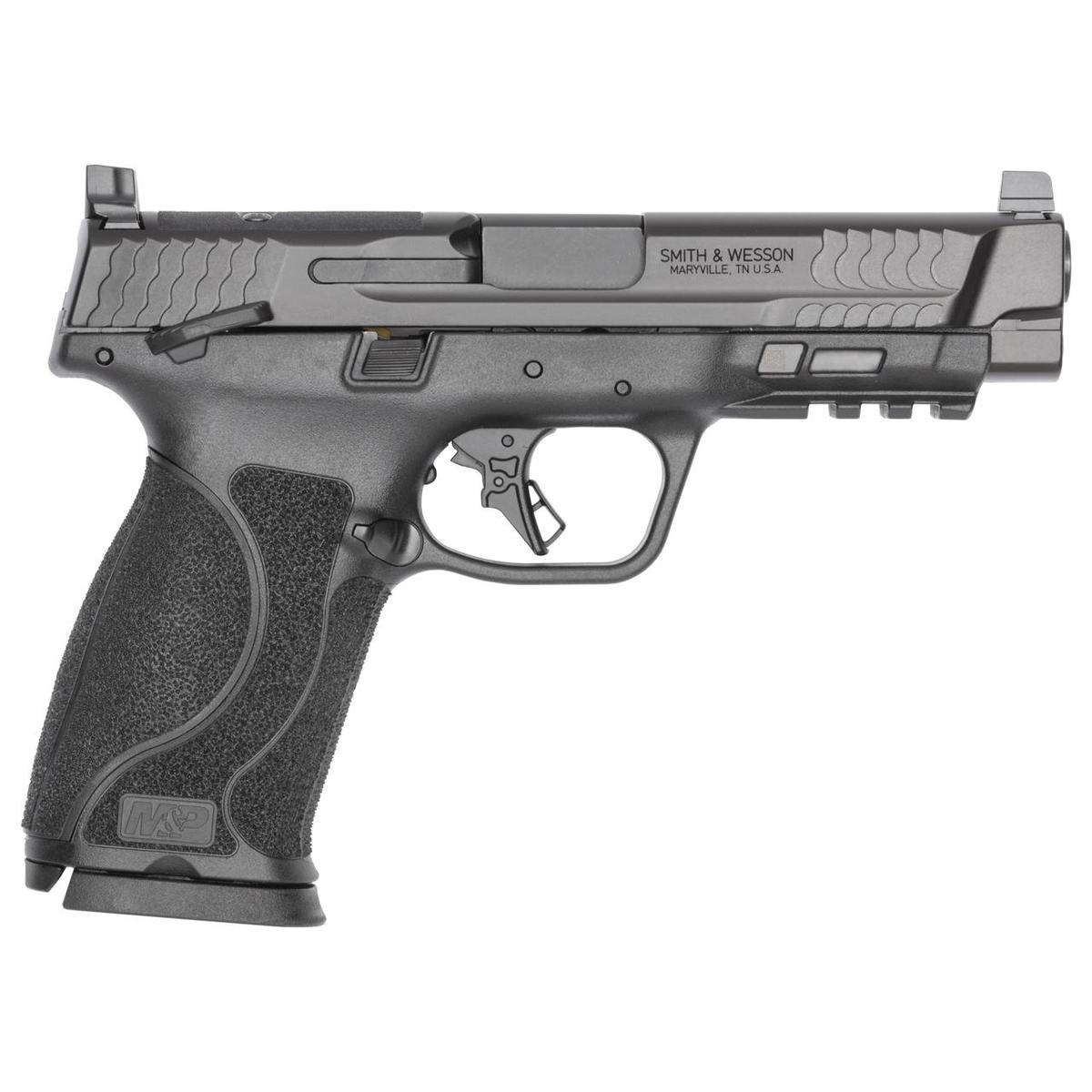 S&W M&P10mm Full Size Handgun 10mm Auto 10rd Magazines(2) 4.6" Barrel Thumb Safety Optic Ready CA Compliant
