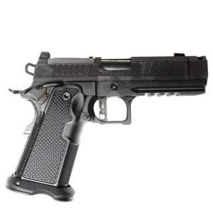 Alpha Foxtrot AF1911-Romulus MOS Adapter Handgun 9mm Luger 17(1) & 20rd(1) Magazines 3.5" Comp Threaded Barrel DLC Black