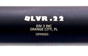 DIVISION 3 INC OLVR .22 SUPPRESSOR 22LR BLACK 1/2x28