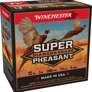 WINCHESTER SUPER PHEASANT DIAMOND GRADE 12 GA 3" #5  1-5/8 OZ 25 RD/BX 10 BX/CS