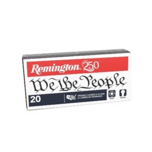 REMINGTON 22-250 REM 55GR HPR PSP WE THE PEOPLE 250TH 20RD/BX 10BX/CS