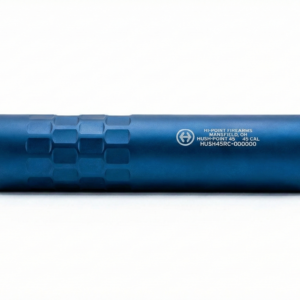 HI POINT HUSH POINT 45/9 SUPPRESSOR, MONOCORE – HARD ANODIZED, 1/2X28 & .578X28 DIRECT THREAD BASE