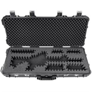 38'' HARD RIFLE CASE W/ RAGAR FOAM INSERT BLACK