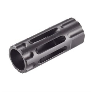 MUZZLE BRAKE Q-COMP 11/16-24 STEEL BLACK