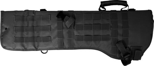RED ROCK MOLLE RIFLE SCABBARD - BLACK