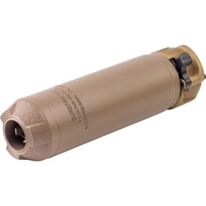 Surefire SOCOM Mini4 Suppressor 5.56/.223 5.5" Black Fast Attach FDE