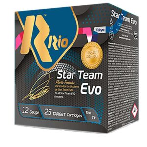 Rio Star Team Evo Spreader 32 Shotshells 12ga 2-3/4" 1-1/8oz 1250 fps #8.5 25/ct