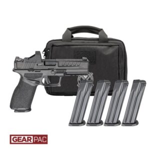 SPRINGFIELD ARMORY ECHELON 4.0C CMPCT 9MM PISTOL U DOT GEAR PAC VIRIDIAN RFX11,BAG,4MAGS CALI COMP