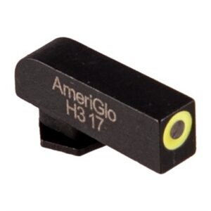 GREEN TRITIUM LIME LUMI ROUND OUTLINE FRONT .165''H .125''W