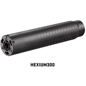 HEXIUM 300 AAC BLACKOUT HUB DIRECT THREAD SUPPRESSOR BLACK