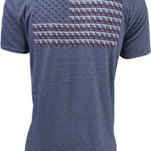 GLOCK OEM HEATHERED NAVY - PISTOL FLAG T-SHIRT X-LARGE