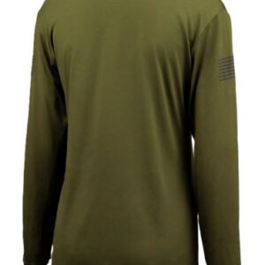 GLOCK LADIES PERFORMANCE LONG - SLEEVE SHIRT MED MILITARY GRN