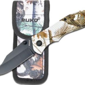 RUKO FOLDER GUT HOOK 3.5" - TUNDRA HANDLE CLAMSHELL