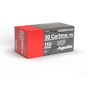 AGUILA 30 CARBINE FMJ 110GR 50RD BX 20 BXS PER CS