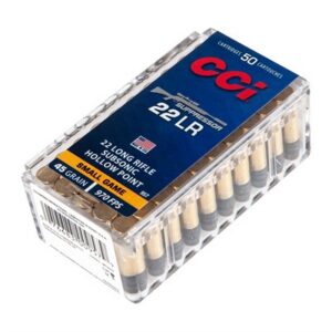 22 LONG RIFLE 45GR SUBSONIC LHP 50/BOX