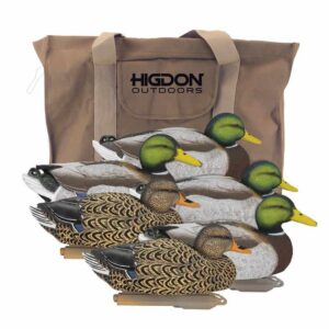 Higdon Legacy Mag Mallard Duck Decoys Magnum 6/ct with Bag